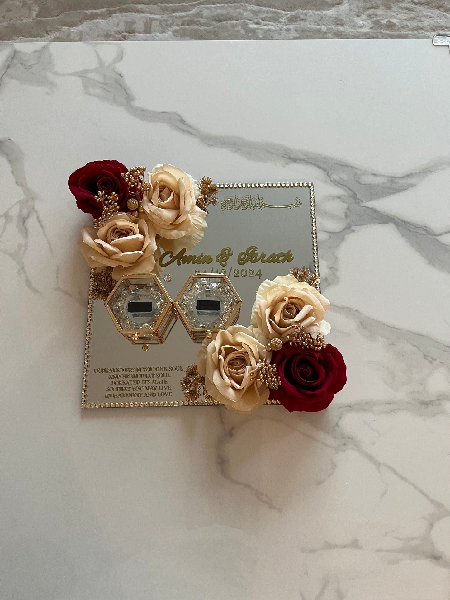 Square Design Ring Plates