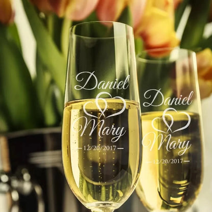 Personalized Wedding Glasses